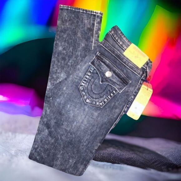 𝅺True Religion Super Stretch Skinny Jeans size 27 - Picture 1 of 8